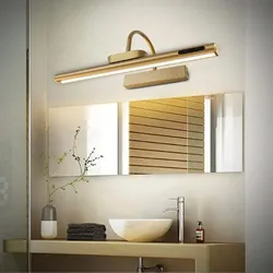 Modern LED Vanity Lights Bathroom Mirror Wall Lamps Waterproof Dimmable Toilet Wall Mounted Lighting Fixtures Sconces