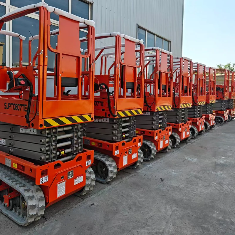 8M Rough Terrain Self-propelled Scissor Lift Track Mobile Hydraulic Scissor Lift - view 4