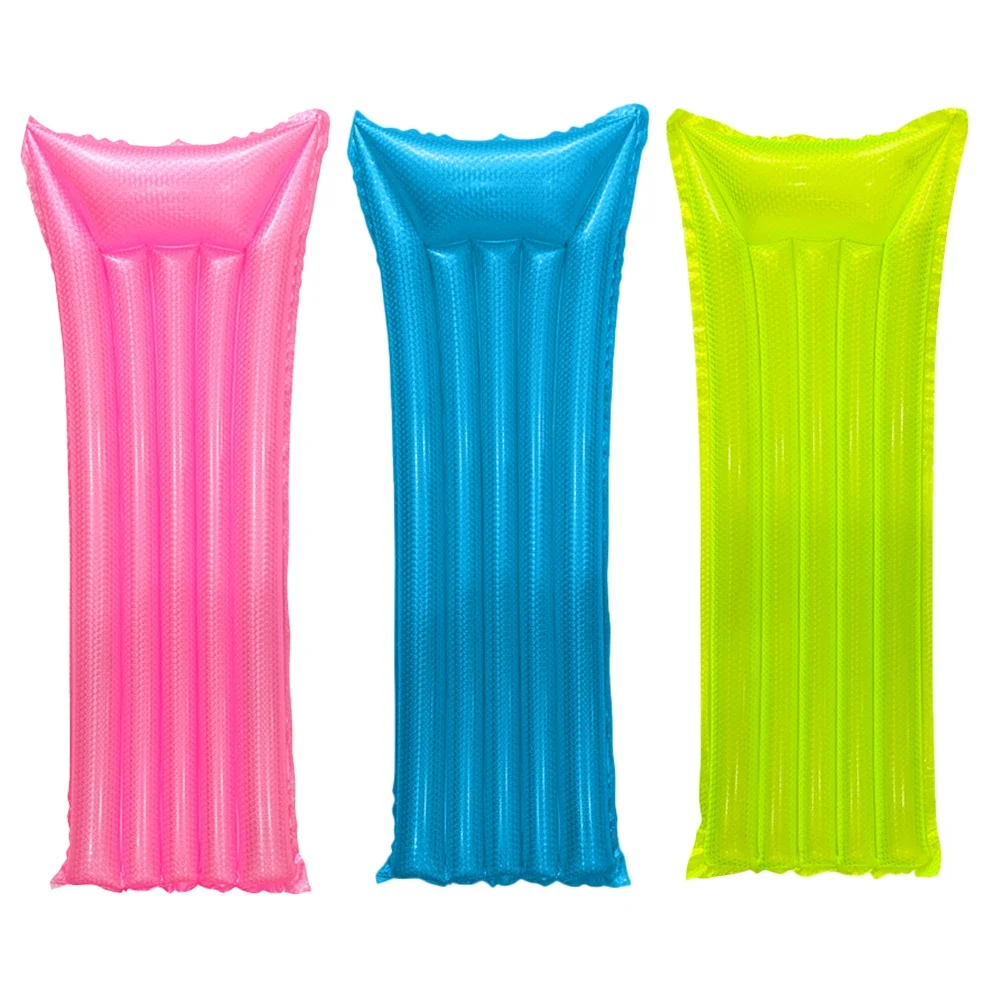 

1 шт. простая надувная плавающая платформа фэн-шуй-плавающая кровать для отдыха на водной основе для загара на поверхности воды