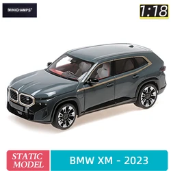 MINICHAMPS 1:18 scale new BMW XM 2023 off-road alloy car model SUV static display collection