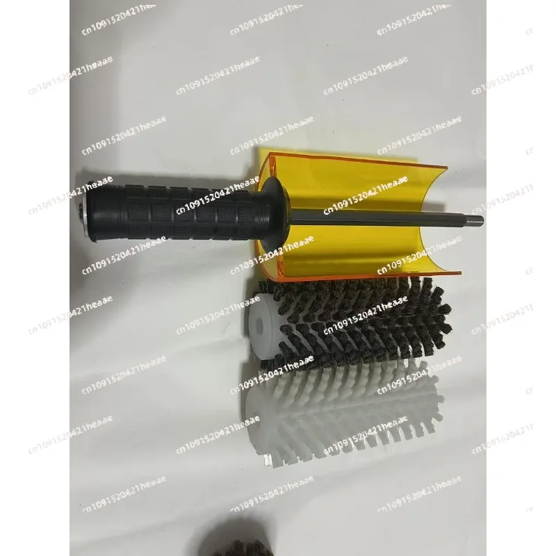 Suitable for - Nylon Horse Hair And Copper Wire Brush Set  Waxing  Roller Snowboard Ski Maintenance Kit