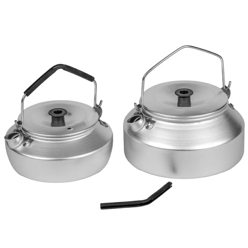 

Kettle Outdoor Camping Ultralight Aluminum Burning Camping Teapot Storm Stove Swedish