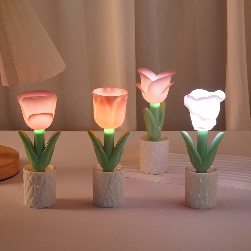 Tulip Nightlight Bedside Lamp 3