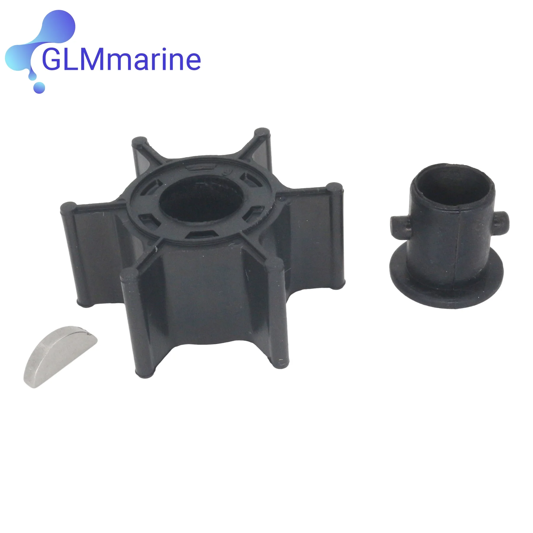 6G1-44352-00 Impeller Repair Kit Replacement Compatible with Yamaha 2-Stroke Marine 6HP 8HP Outboard Engines Models 18-3066