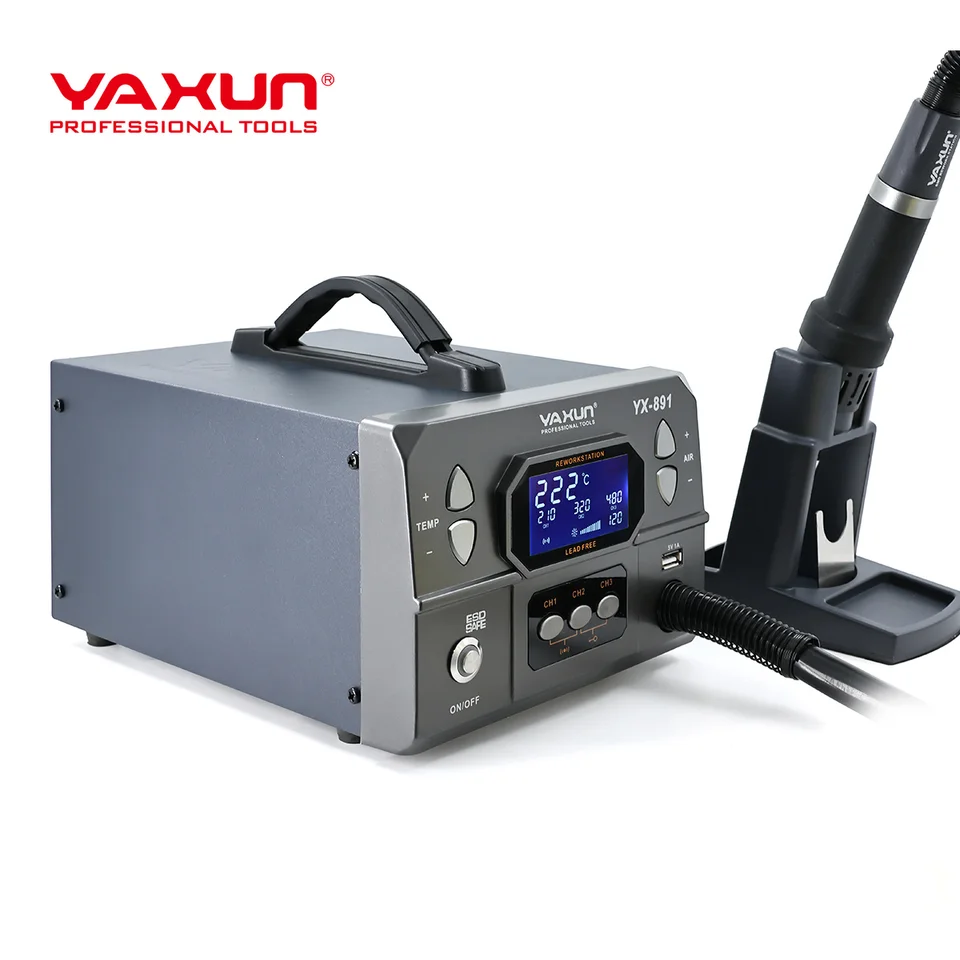 YAXUN YX891 Professional Lead-Free hot Air Gun Intelligent Digital