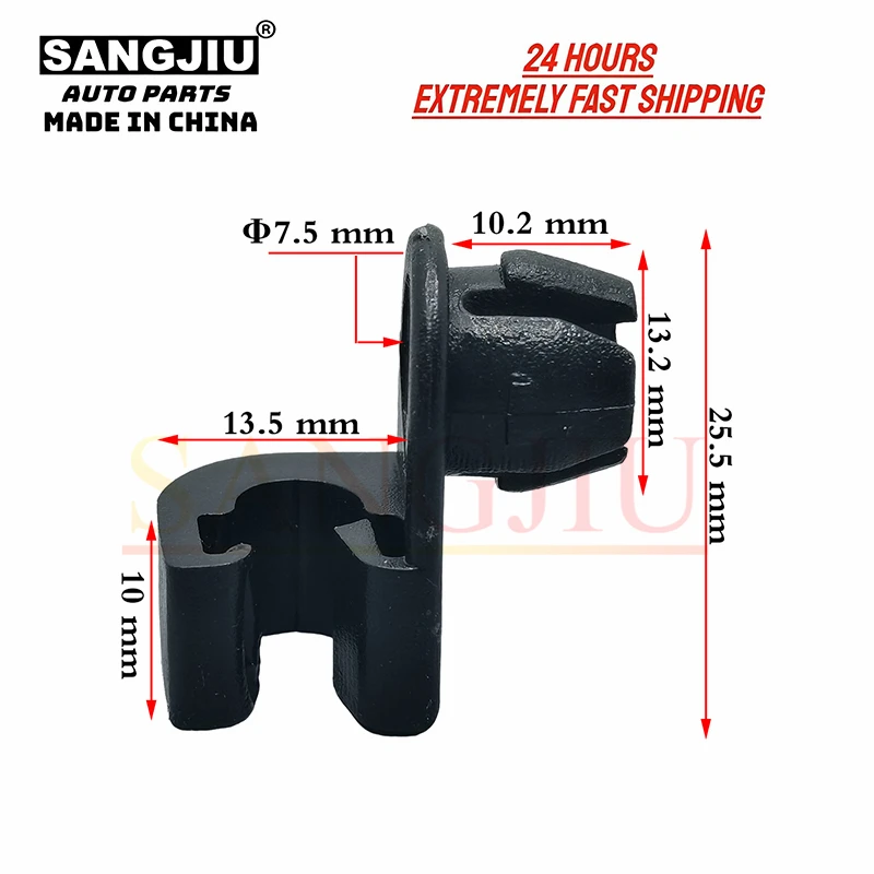 5Pcs Clips Hood Stay Comaptible With For Peugeot Citroen C3 C4 792833