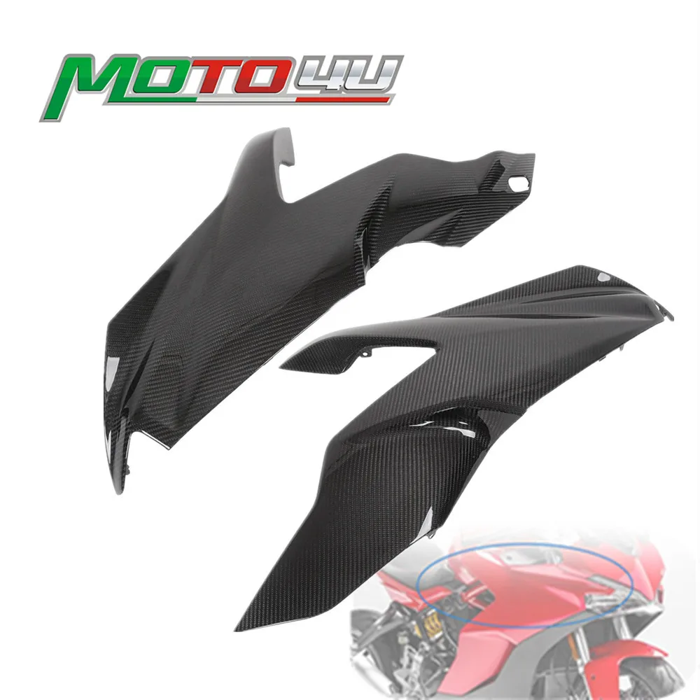 

For Ducati Supersport 939 100% Carbon Fiber Front Side Fairings Upper