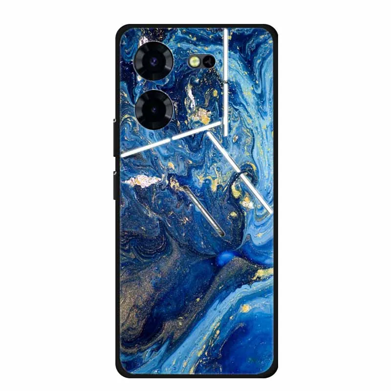 For Tecno Pova 4 5 Case Marble Soft Silicone Back Cover Phone Case for Tecno Pova 5 4 pro Bumper Coque Shockproof Pova 5 4 Funda