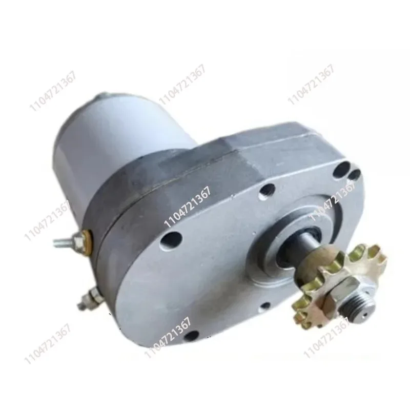 DC Permanent Magnet Motor 428 530 12V 24V 600W 60RPM 400kg High-power Multi-purpose DC Motor for Dual Fertilizer Box