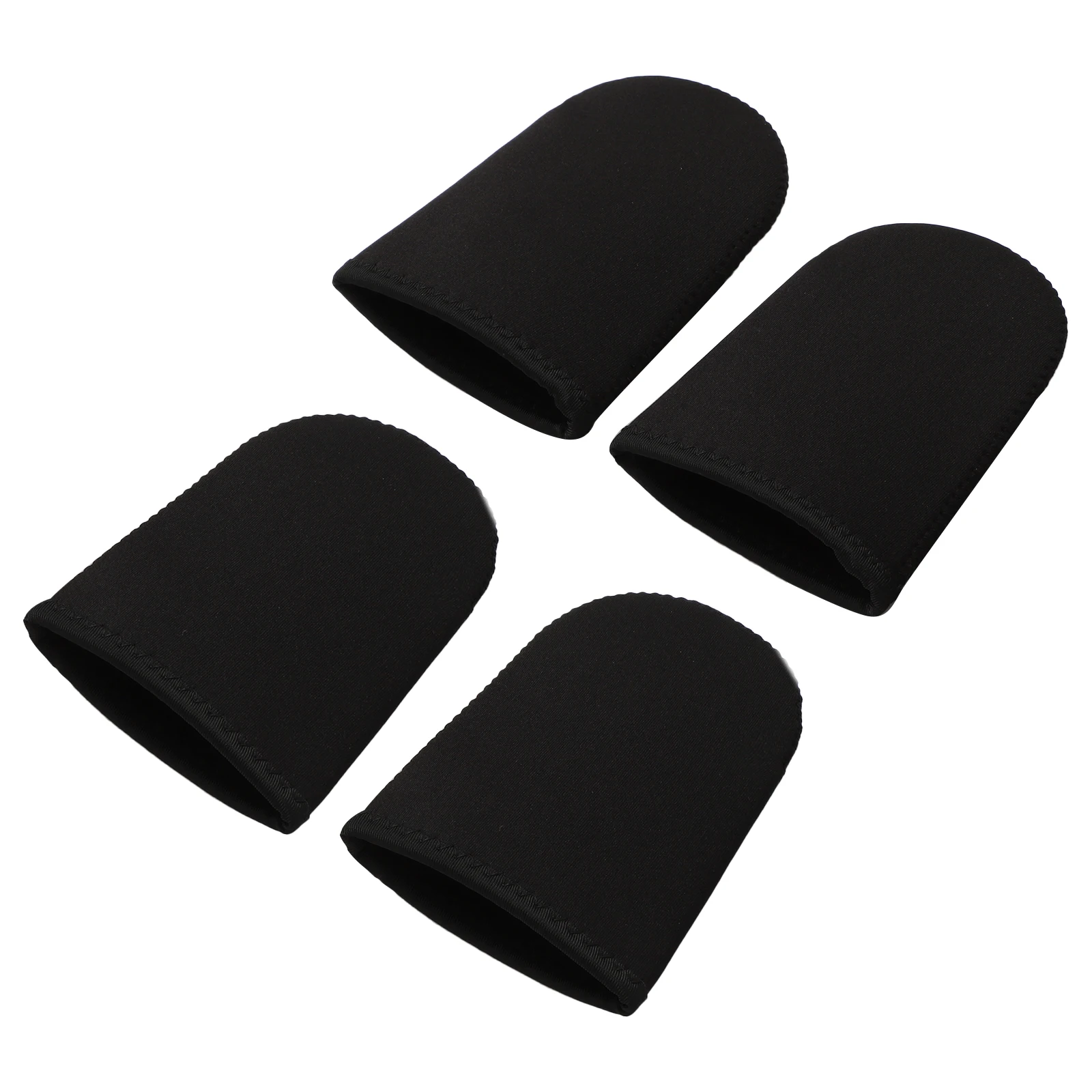 4 pezzi copri dita in neoprene suola calzino fuso copri dita scaldapiedi copertura protettiva per dita mezze calze invisibili forniture per ciclismo all'aperto