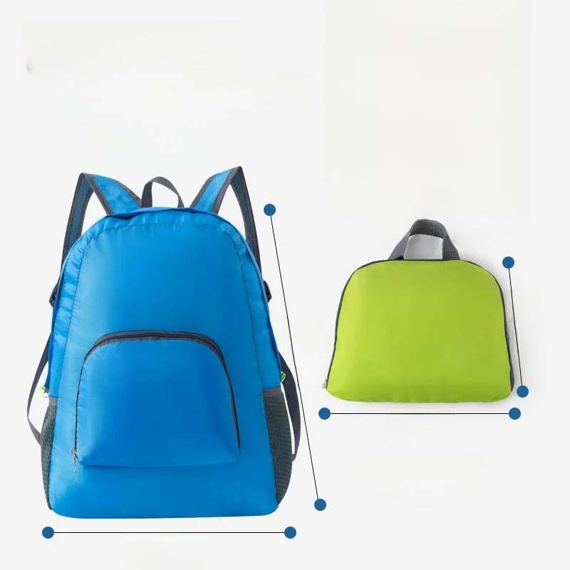 

Outdoor Multi-Functional Foldable Double oulder Travel Bapa Portable Storage Lightweight Handheld Canvas Bag Waterproof