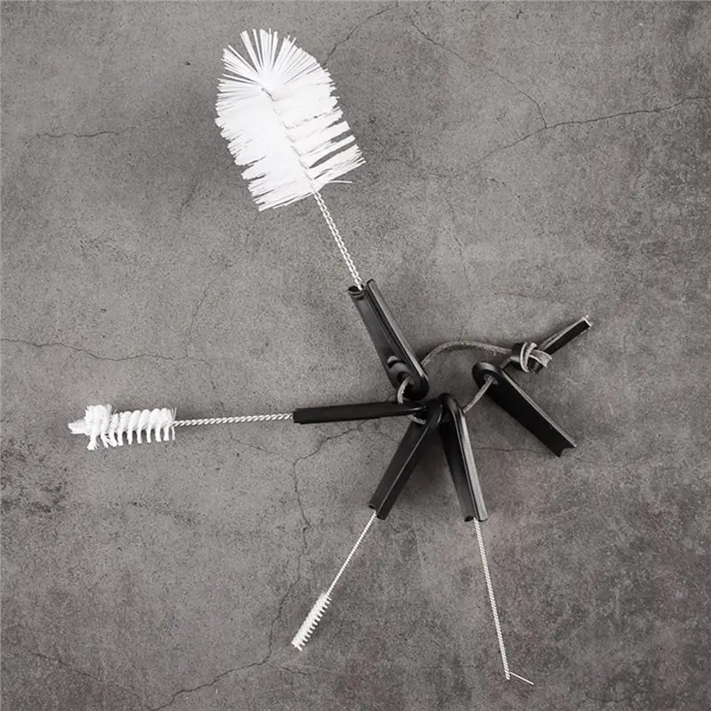 B97A-For Cleaning Brush For Espresso Machine Group Head, Steam Wand, Milk Frother& Drip Tray Espresso Brush Machine Coffee