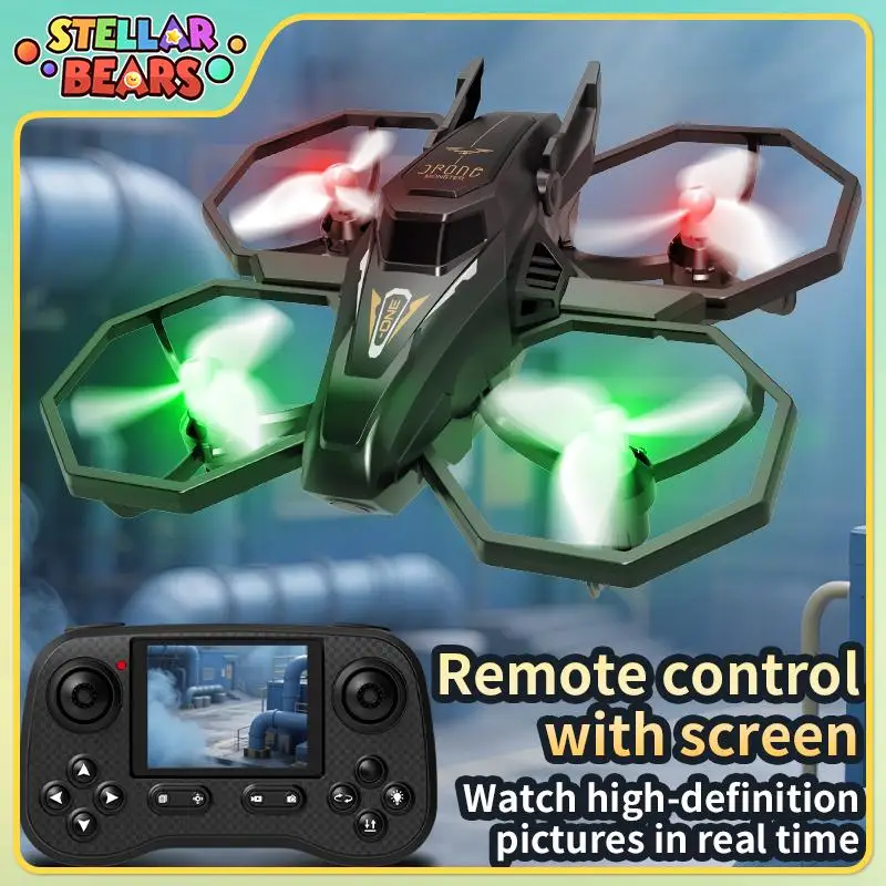

H118Pro 2,4G RC Stunt Мини Дрон Детские Игрушки HD Камера Дистанционное Управление Квадрокоптер с Цветной Подсветкой Радиоуправляемый Дрон Игрушка