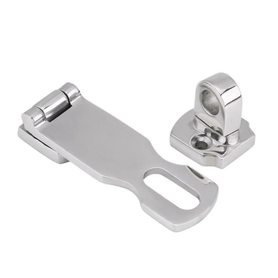 Stainless Steel Flush Door Hatch Compartment Folding Bending Hinge Casting for Boat Marine Boat Accessories Marine