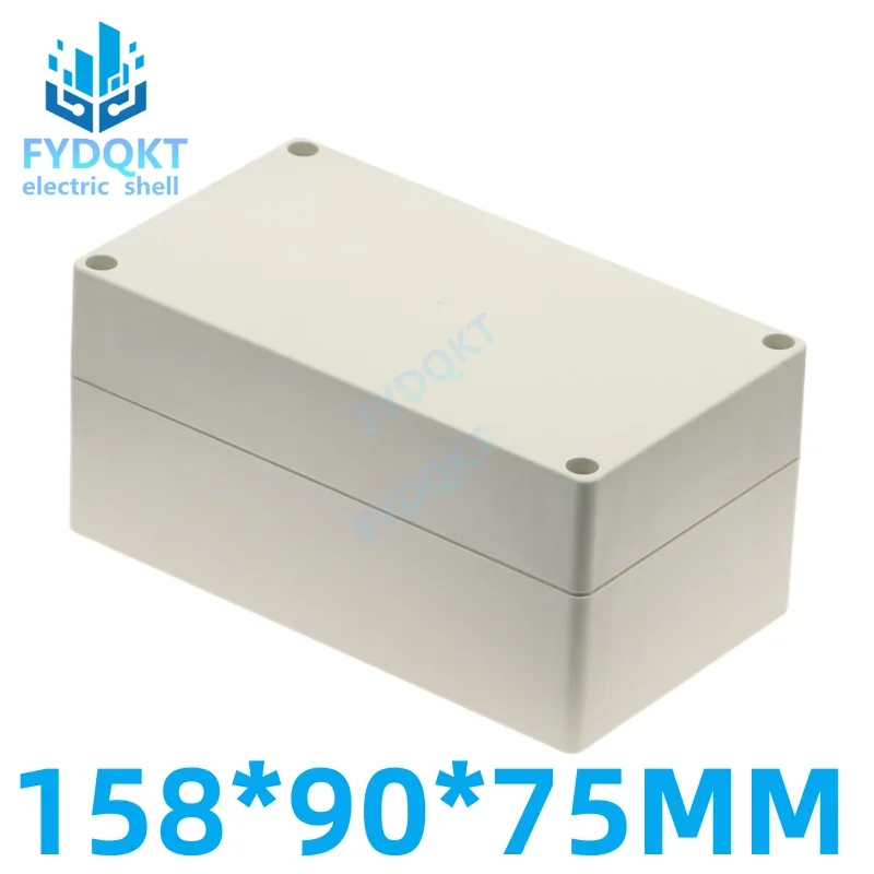 1pcs 158x90x75mmABS Plastic case Security power supply case Electronic instrument case Outdoor wiring waterproof box