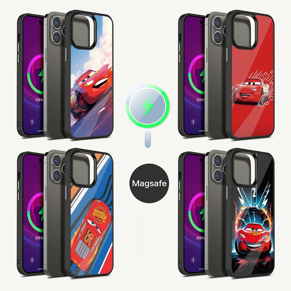 

Cars Flash M-McQueenS Red 95 Phone Case For iPhone 16,15,14,13,12,11,Plus,Pro,Max Mini Magsafe Magnetic Wireless Charging