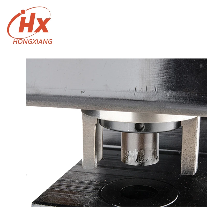HX-CH-100H 100 T High Tonnage Hydraulic Piercing Press For Steel Plate / Angle Iron / Channel Bar