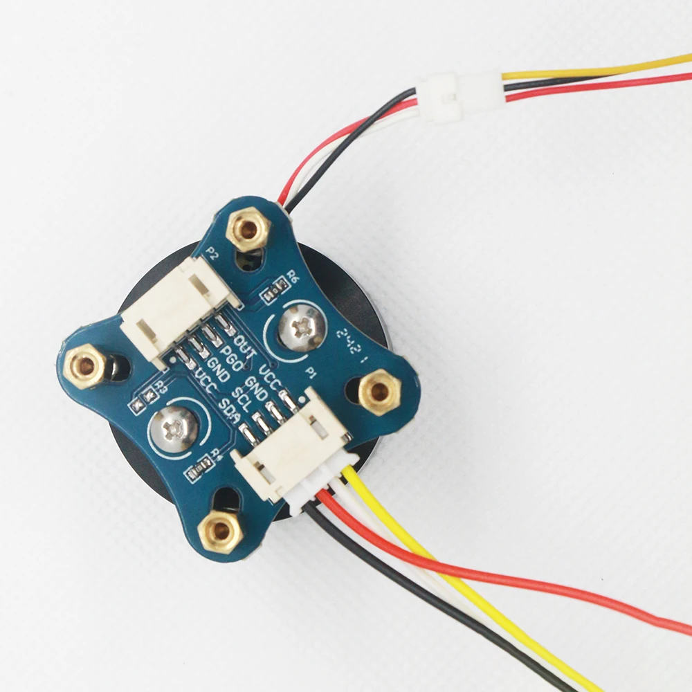 Motor CC sin escobillas de eje hueco 2804 con codificador magnético AS5600, Sensor Hall, Rotor exterior, Kit de Motor BLDC, compatible con Control FOC