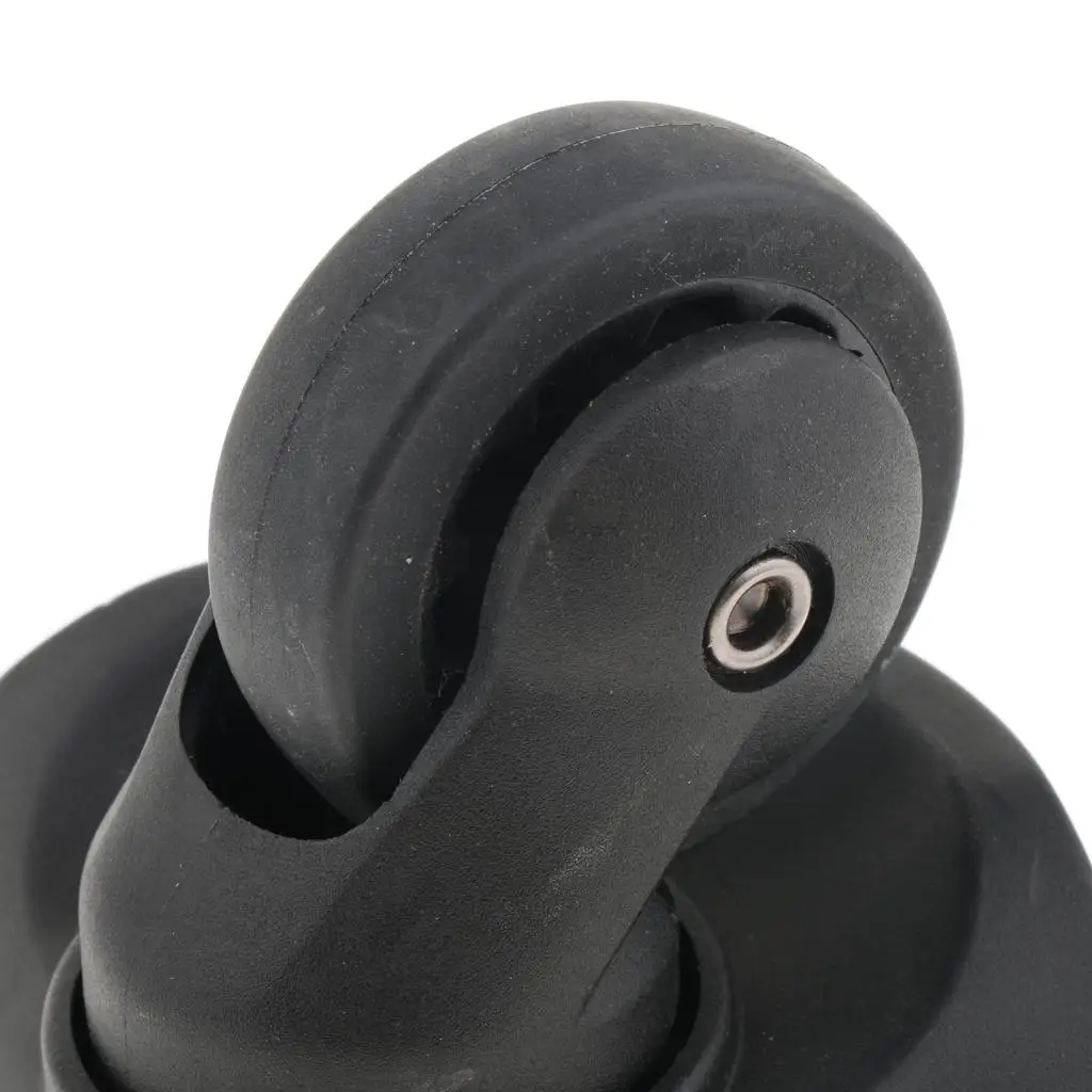 

Universal Luggage Wheels Replacement Swivel Casters Wear Resistant Accessories for Folding Suitcases