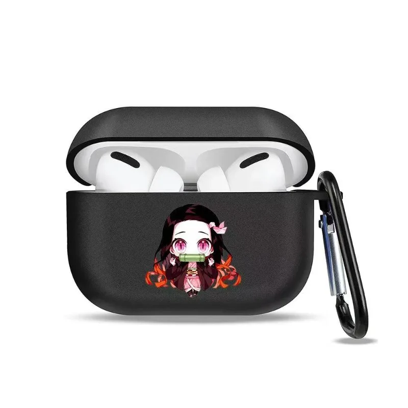 حافظة سماعة الرأس Demon Slayer مناسبة لأجهزة AirPods 1/2 حافظة واقية AirPods 3 Generation منتجات زخرفية بلوتوث