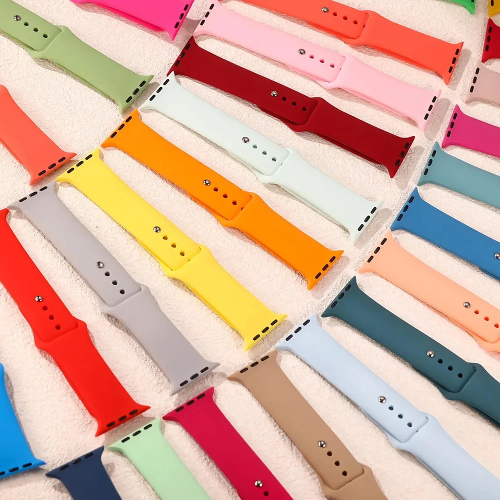 Official-website Straps For Apple Watch Band 45mm 42mm 46mm 44mm 41 40 mm Ultra 2 49mm correa bracelet iwatch 10 9 7 8 SE 5 6