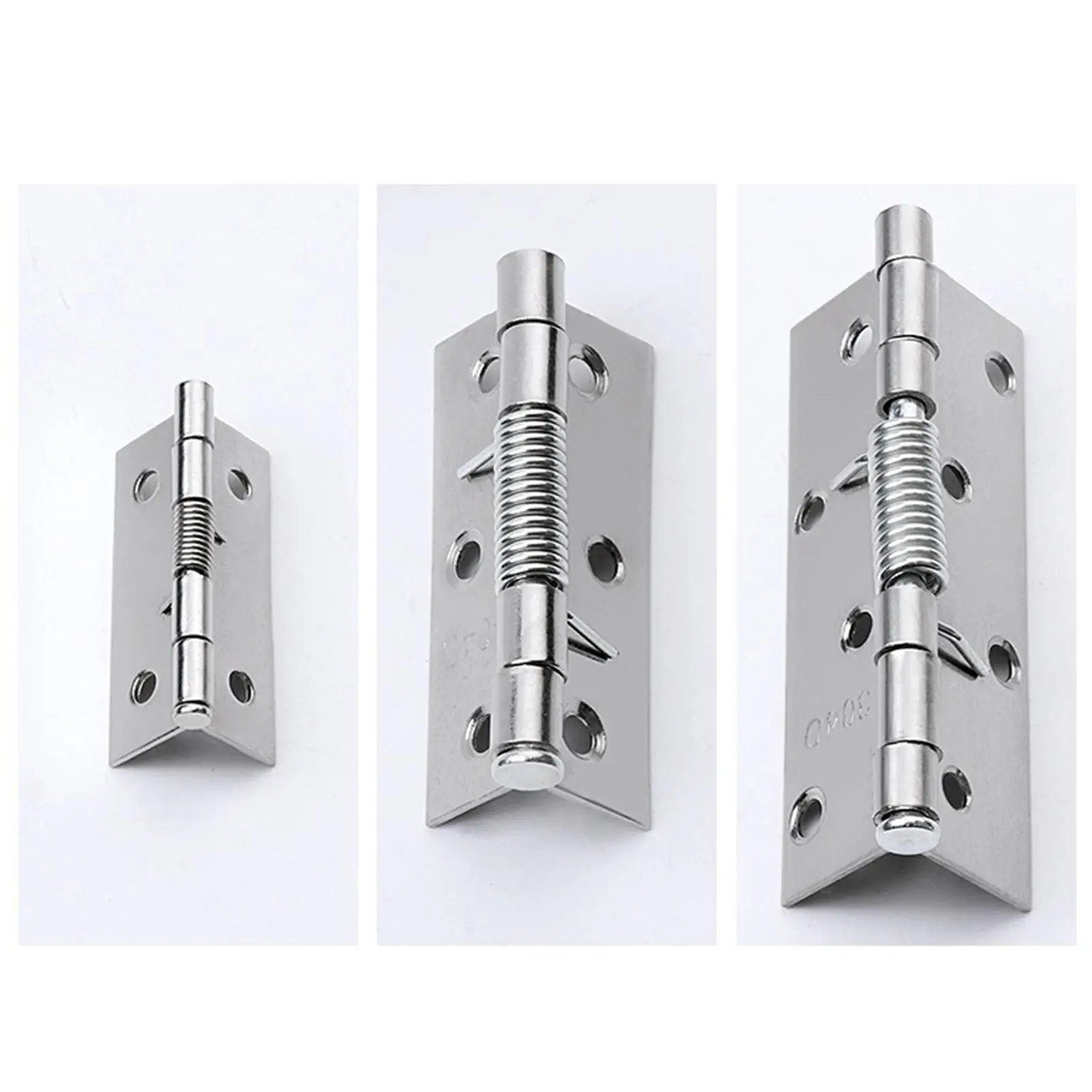 Automatic Closing Stainless Steel Door Hinges Heavy Duty Furniture Hardware for Cabinet Doors
