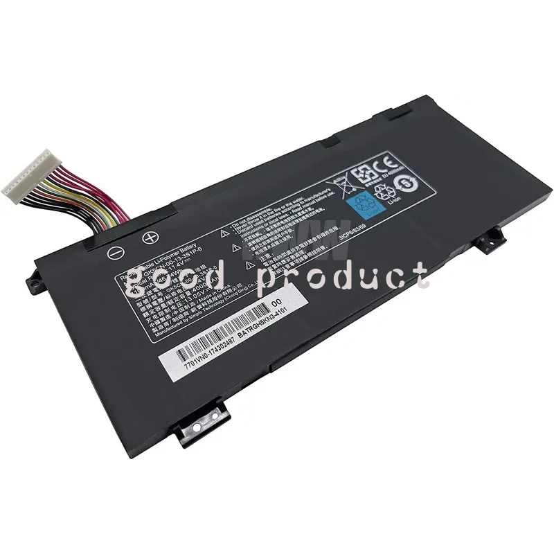 GK5CN-00-13-3S1P-0 Lithium Ion Laptop Battery 11.4V 4100MAH Batteries for MECHREVO X8TI Plus X8Ti-G X9TI-S X10Ti