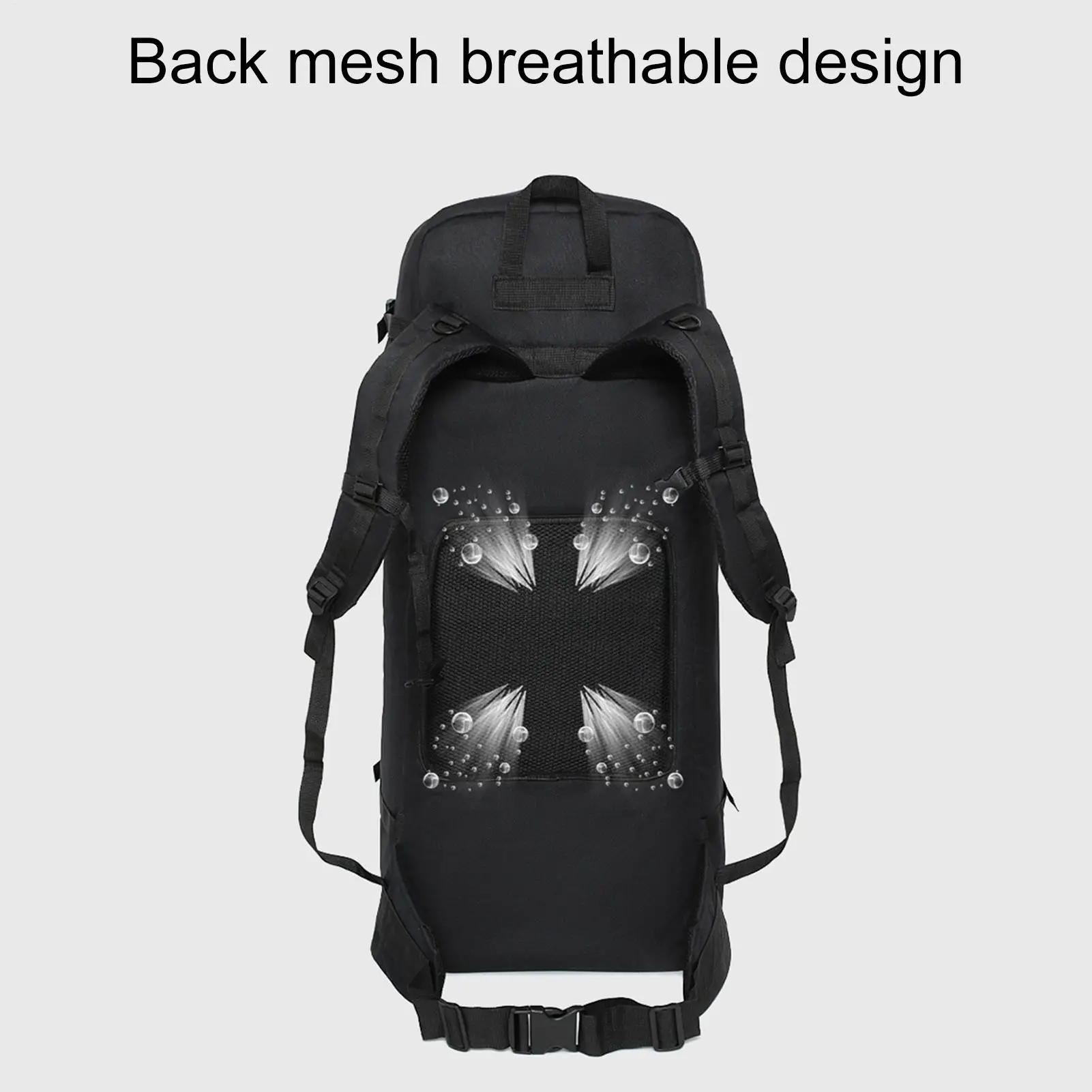 Inflatable Kayak Carrying Bag Adjustable Dry Bag For Paddle Boarding Waterproof Carrier Towel Storage For Camping Fishing Beach