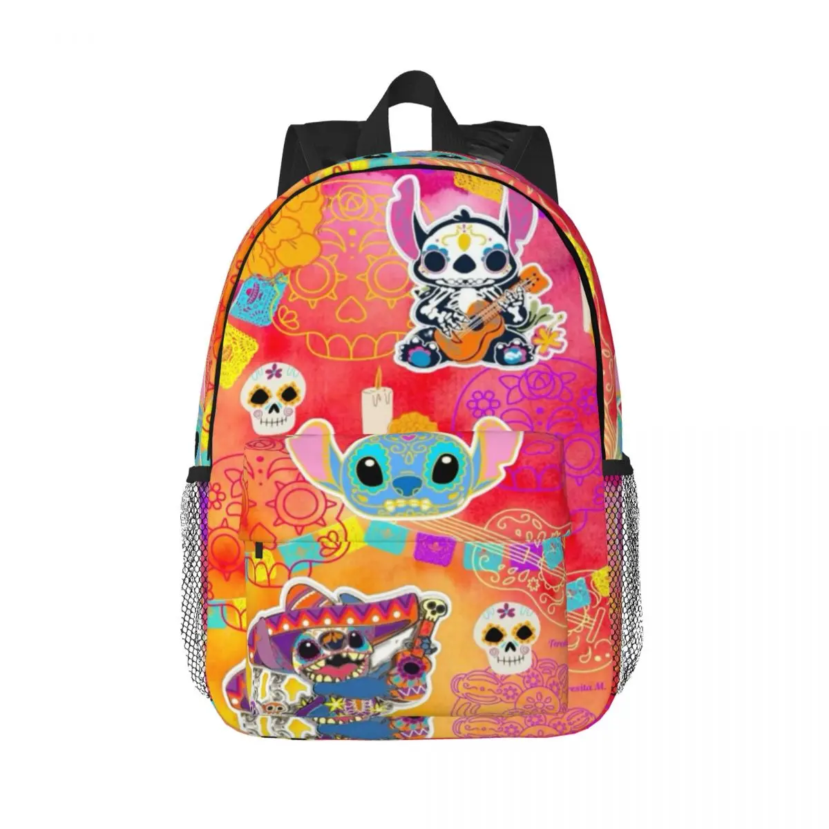 

Disney Coco Stich Durable 15-Inch Backpack - Ergonomic Lightweight Design for Comfort and Convenience