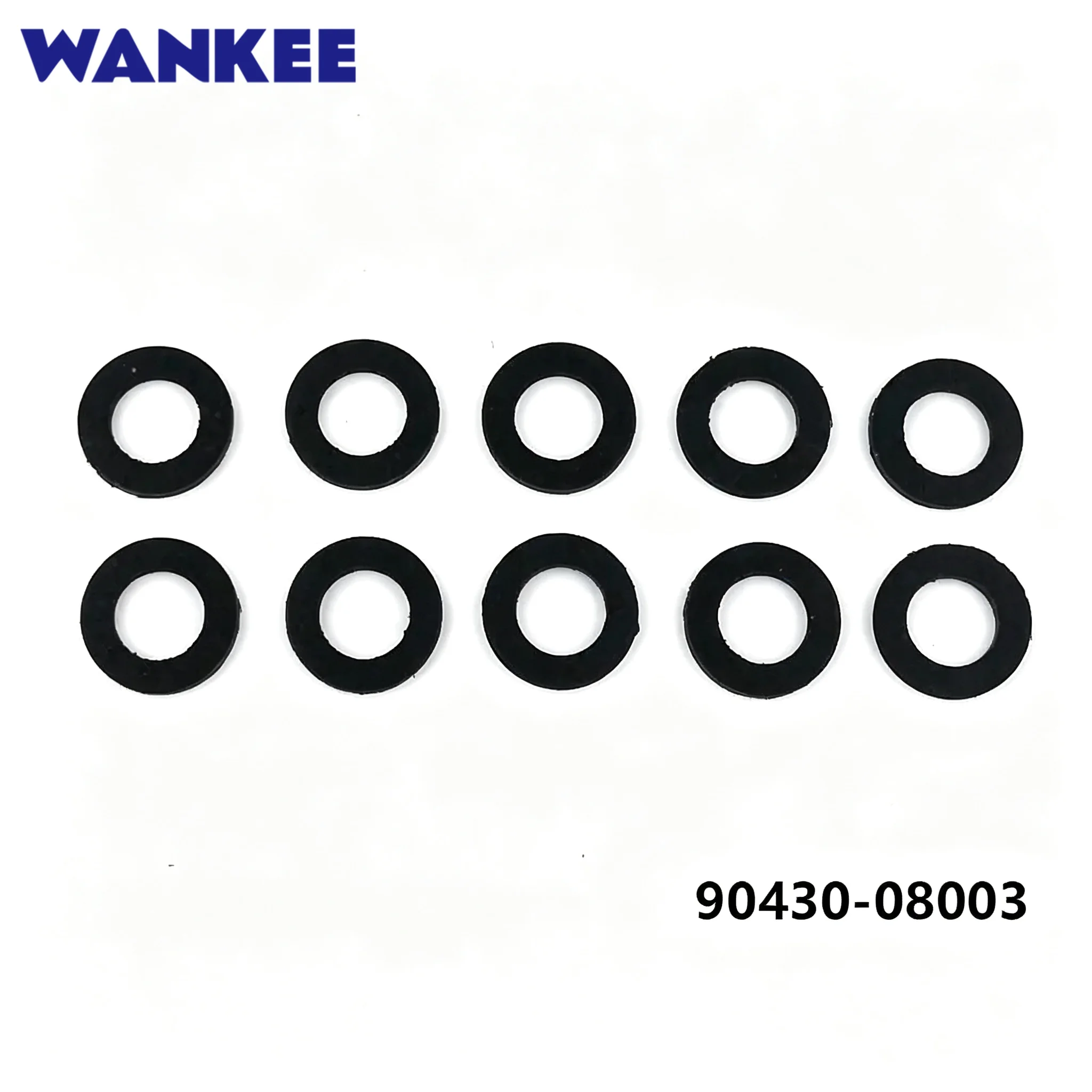 10PCS Lower Unit Oil Drain Gasket 90430-08003 for Yamaha Outboard 90430-08020-00