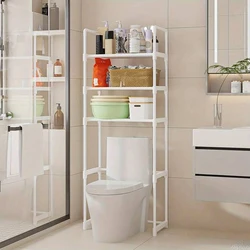 1pc-3rd floor bathroom storage rack, bathroom rack above toilet seat,bathroom storage platform, multifunctional storage platform