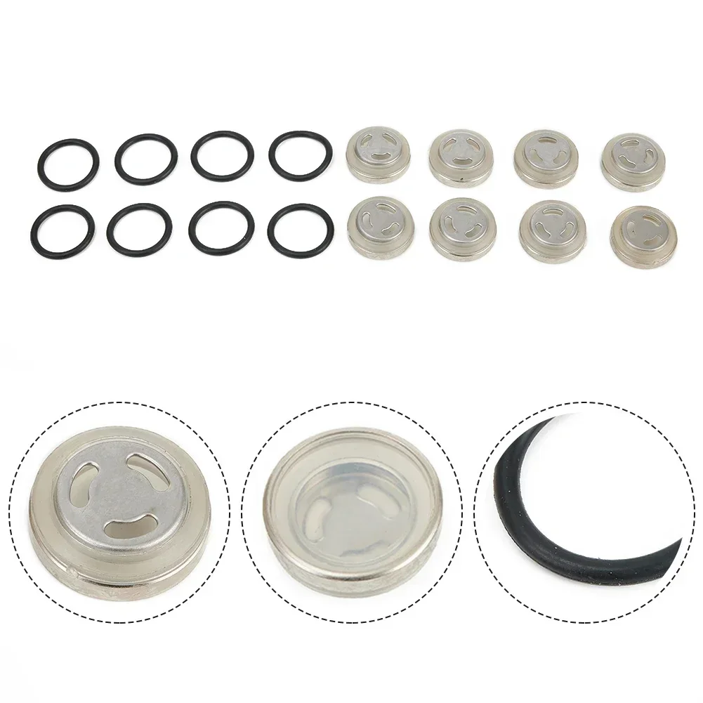 خزان الأسطوانة الرئيسية لفرامل دراجة نارية ، عدسة مرآة ، حشية ، تناسب غالبية الدراجات النارية القديمة والعديد من الفرامل الأخرى ، 18 * ، 8 * #1