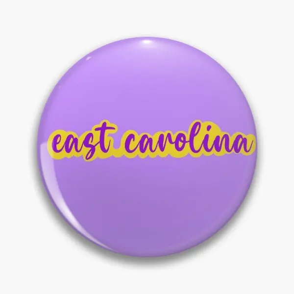 East Carolina  Soft Button Pin Lover Brooch Hat Gift Funny Decor Fashion Women Collar Cute Clothes Metal Lapel Pin Creative