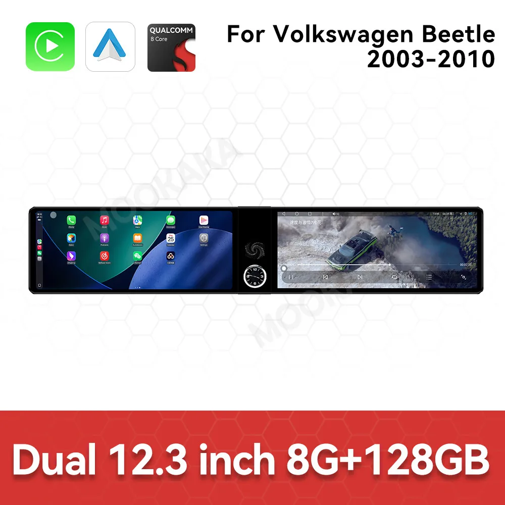 For Volkswagen Beetle 2003-2010 Android Car Radio Multimedia Video Wireless Carplay Autoradio Stereo GPS Navigation Head Unit