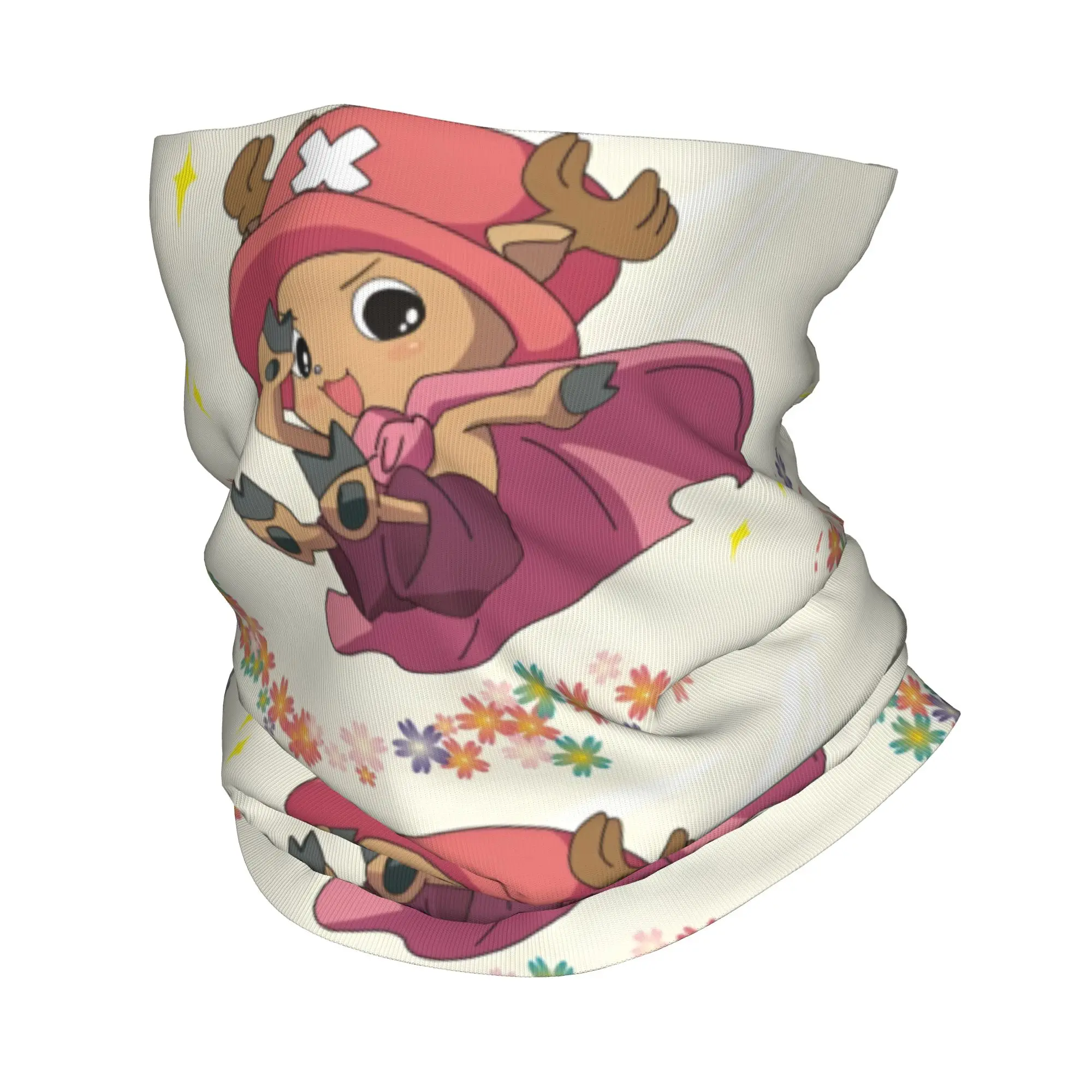 Зимняя повязка на голову и шею Custom Tony Tony Chopper для мужчин и женщин, для походов и бега, цельный шарф-труба, бандана-гайтер