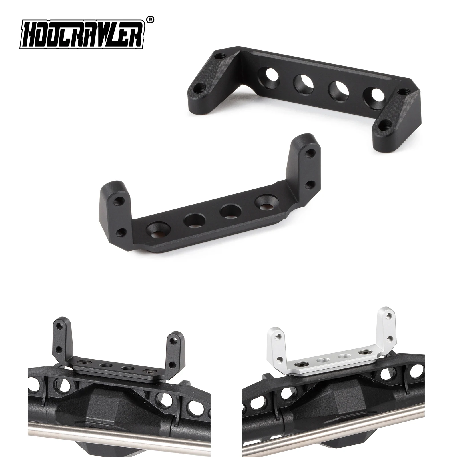 Aluminum Servo Mount CNC Machined  for 1/10 Axial Capra Portal Axle Vanquish F9 Capra
