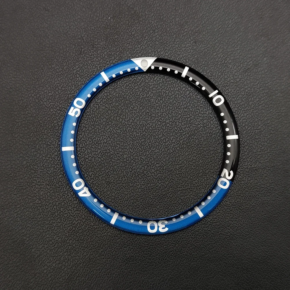 

Mod 38mmx31.5mm SKX007 Resin Bezel Insert Fits SKX007 SKX009 Diver's Watch Case NH35 NH36 Men Watch Case Bezel Insert Ring Part