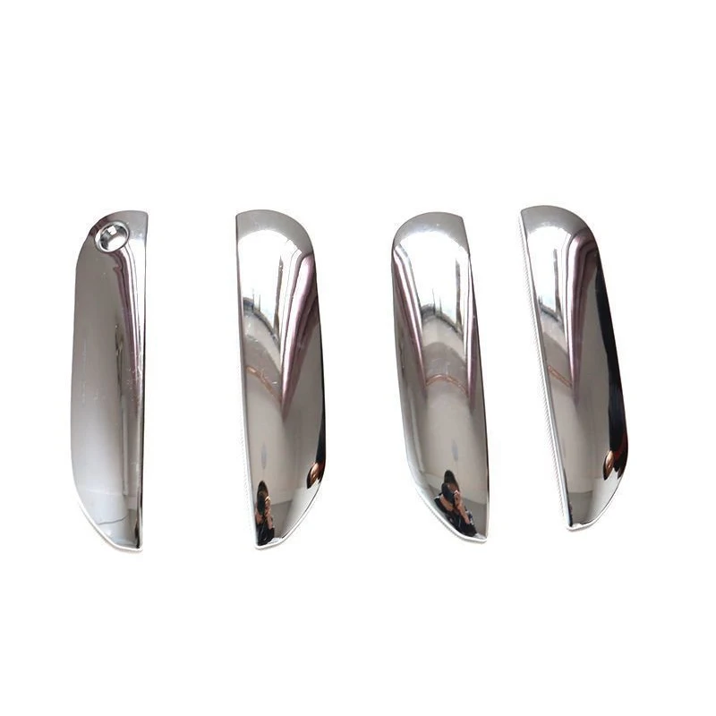 for Honda Fit Jazz MK2 2009~2014 2010 2011 2012 2013 Chrome Smart Door Handle Cover Car Accessories Protective Styling Stickers view 2