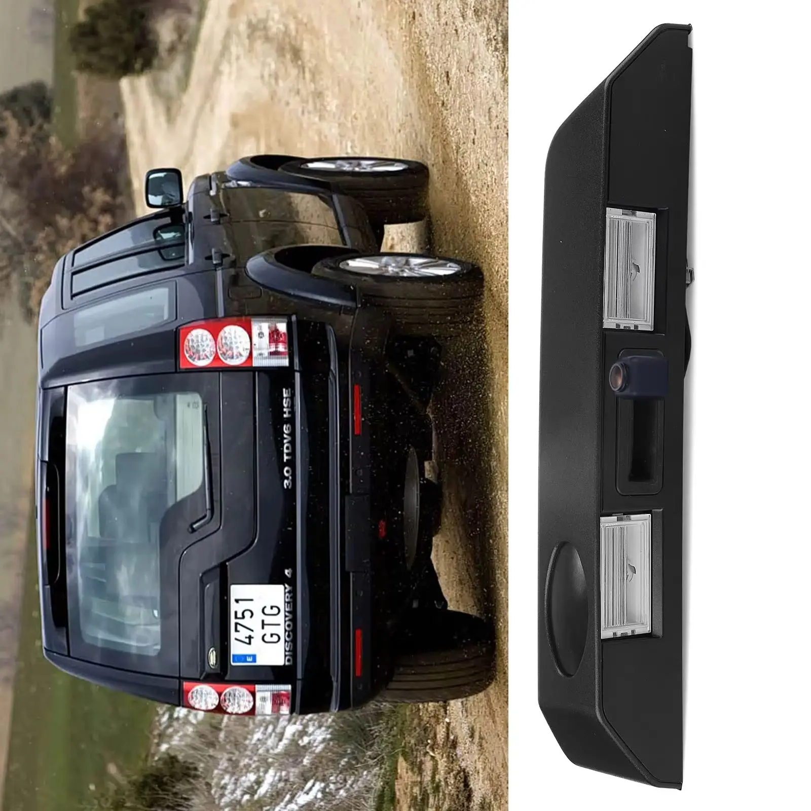HD Car rear  view camera for Land Rover Discovery III 3 IV 4 L319 LR3 LR4 V6 V8 Van Rear Tailgate Door Release Handle Switch