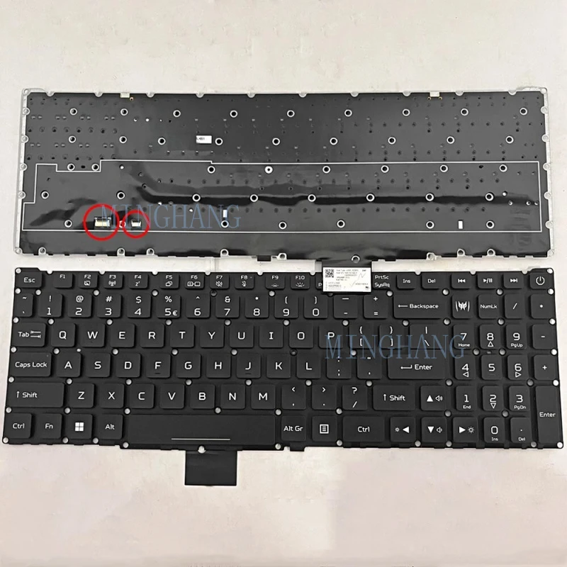 

M New for Acer PH16-71 N23Q1 N23Q2 Per-key RGB backlit US keyboard black
