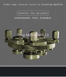 36 38 40mm adjustable Adaptor Car Auto Motorcycle Tire Wheel Balancer 5Lug Universal Flange Plate Dynamic Balancing Fixture