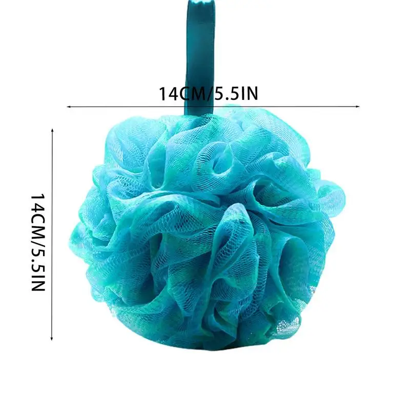 Dusche Luffa Reinigung Luffas Körper wäscher Soft Mesh Dusche Puff Bad Schwamm stilvolle elastische Dusche verwenden Schwamm Luffa hoch