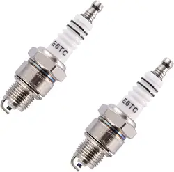 2pcs E6TC Spark Plug Replacement Parts For 50cc 70cc 90cc 110cc ATV Go Kart Dirt Pit Bike Motorcycle Ignition Accessories