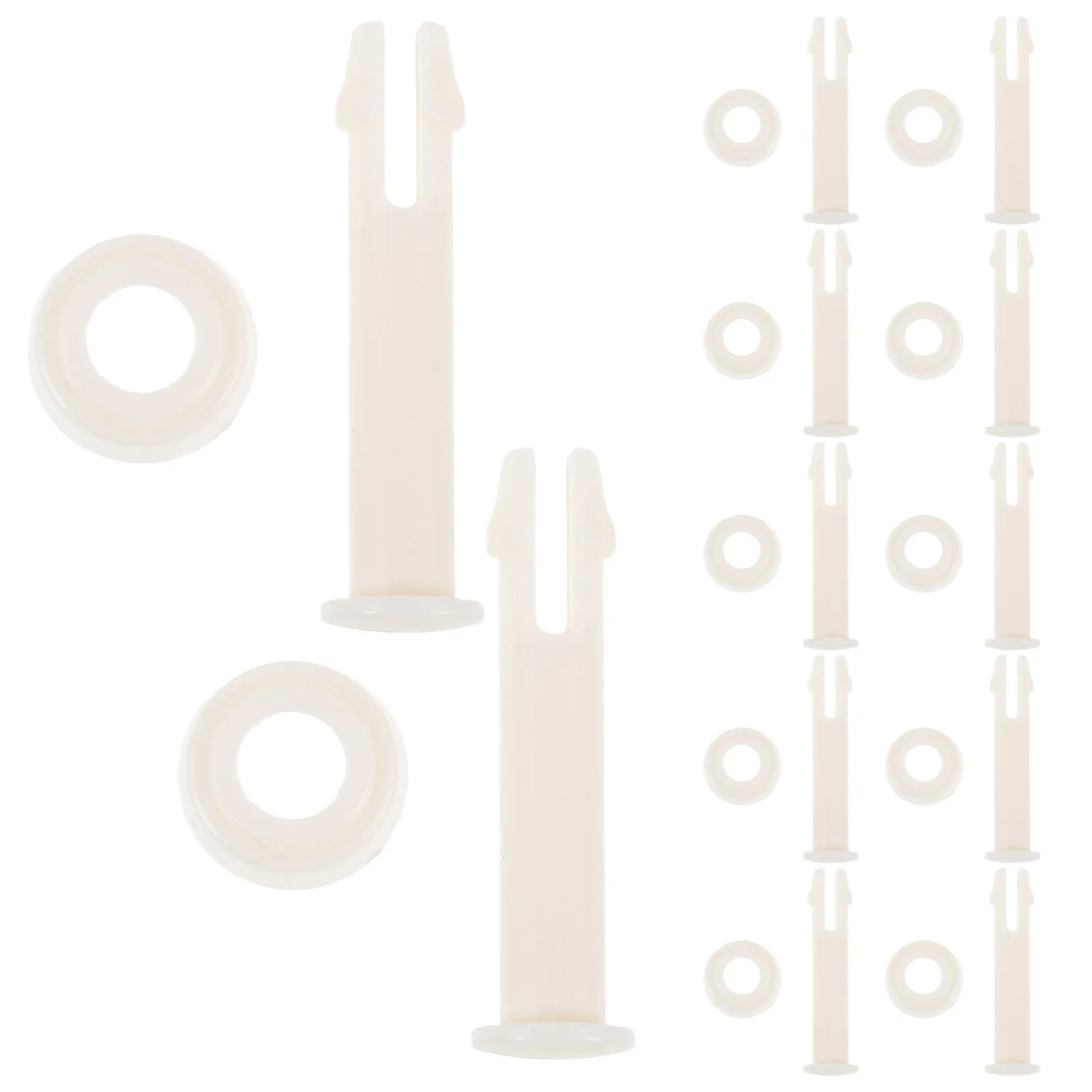 

12pcs Replacement Locking Pin For Pool Cleaning Tools Durable Abs Connector Fit Skimmer Nets Leaf Rakes Brush Handles Pool