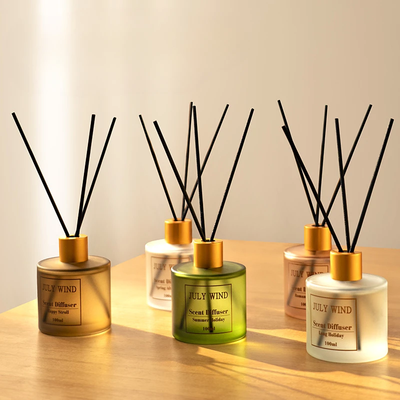 

Perfume Diffuser Flameless Aromatherapy Oil Lasting Indoor Freshness Reed Diffuser Set for Hotel Home Toilet Bathroom