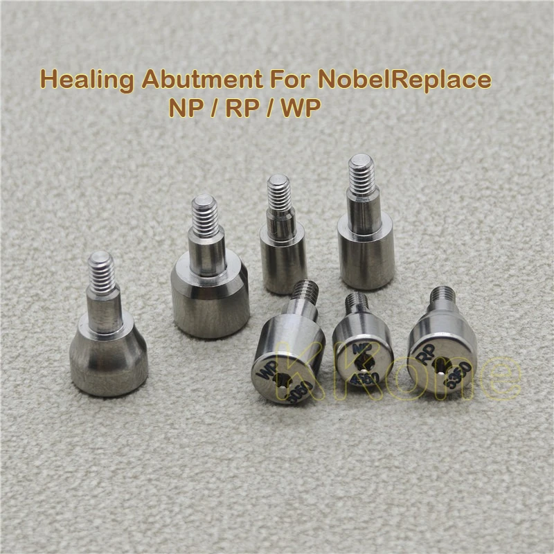 

10 шт. восстановительных абатментов для дентальных имплантатов NobelReplace NP RP WP, стоматологические принадлежности премиум-класса