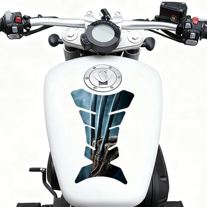 

2 штуки в комплекте, наклейка на топливный бак мотоцикла, наклейка с изображением когтей Вулкана, защитная пленка от царапин, виниловая наклейка для защиты материала.