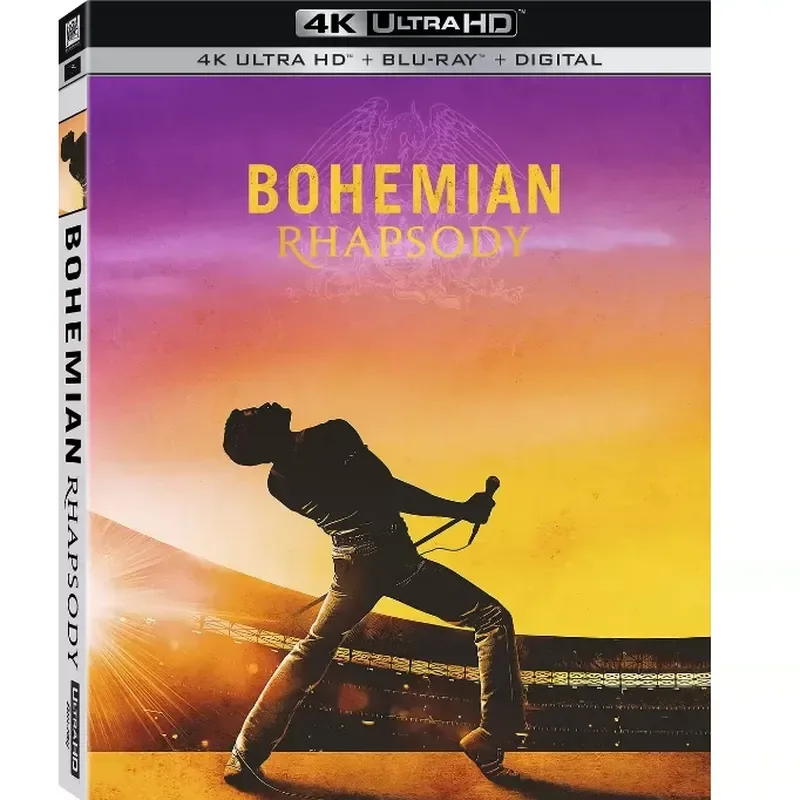 4k-uhd版『ボヘミアン・ラプソディ』（2018年）blu-ray映画、blu-rayディスク