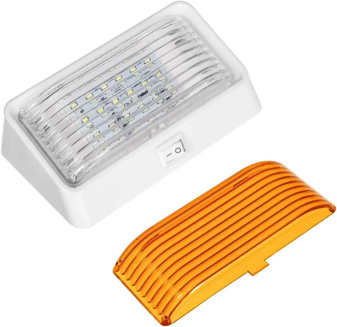 

Прямоугольный светодиодный светильник для крыльца с выключателем, сменный внешний светильник для автодомов и кемперов