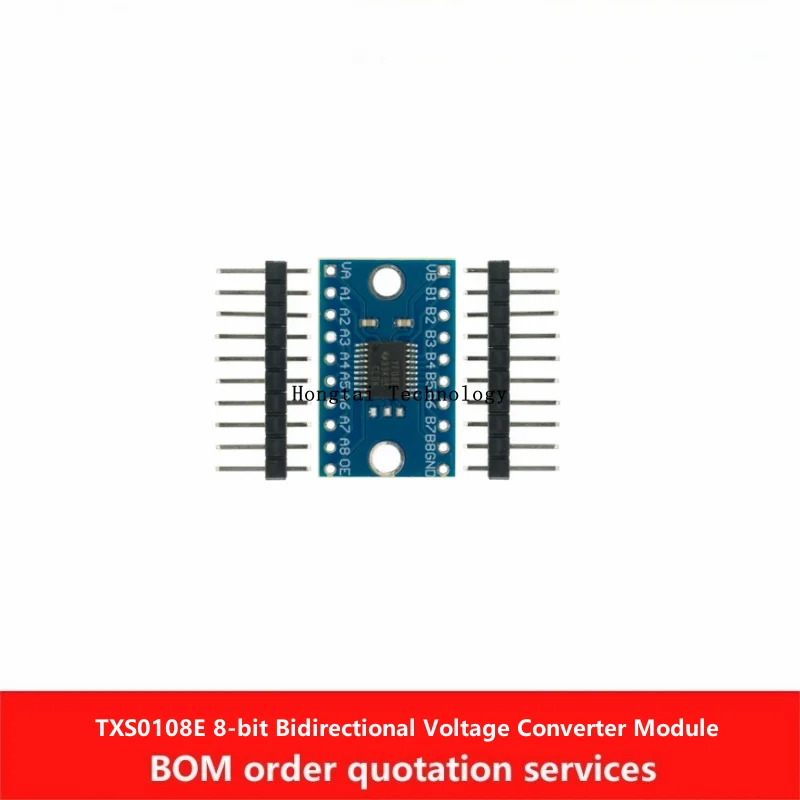 TXS0108E High-Speed Full-Duplex 8-Channel Level Conversion Module 8-Bit Bidirectional Voltage Converter